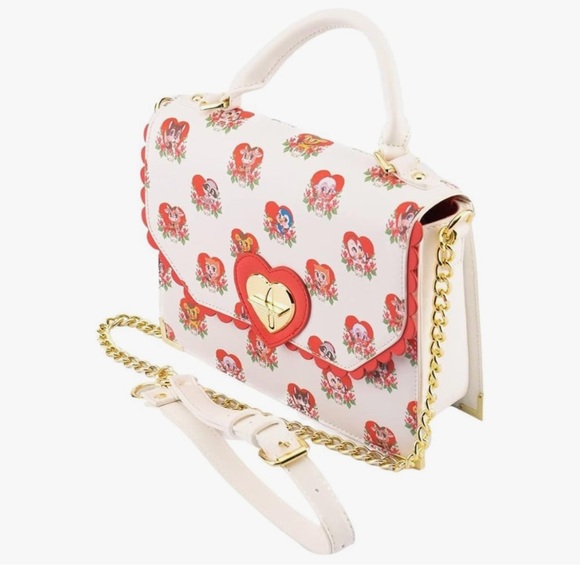 Loungefly Funko Villainous Valentines Crossbody Bag Retro Design 🆕🆕🆕 - Picture 6 of 11